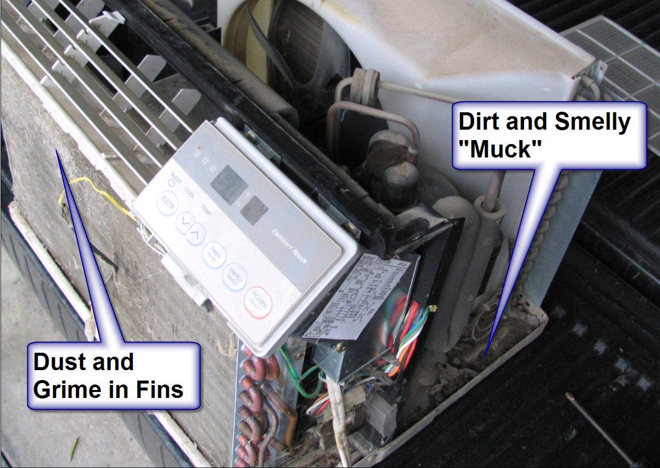 window air conditioner smells like cigarette smoke How to Remove a Mildew Smell From a Window Air Conditioner