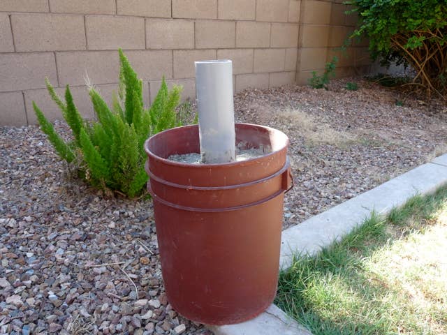 diy patio umbrella pole shelf UPSHELF Detachable Shelf, Brown : Umbrellas : Patio, Lawn & Garden DIY Umbrella Side Table -