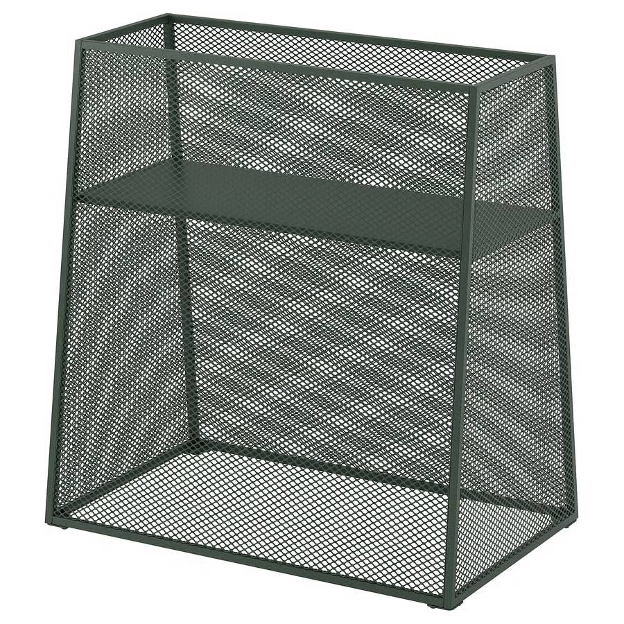 New IKEA Outdoor Plant Stand Is a Simple Small Patio Upgrade - Dengarden