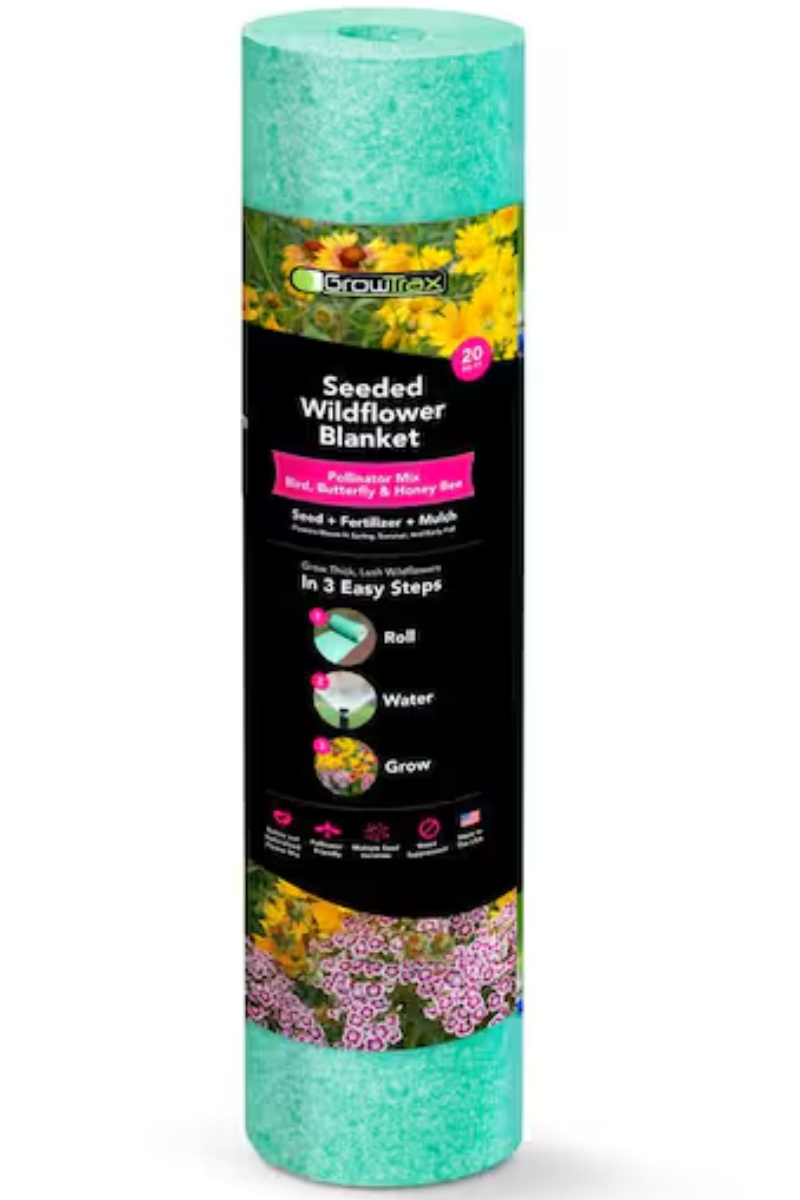 Home Depot's $10 Wildflower Seed Blanket Is Perfect for Newbies - Dengarden