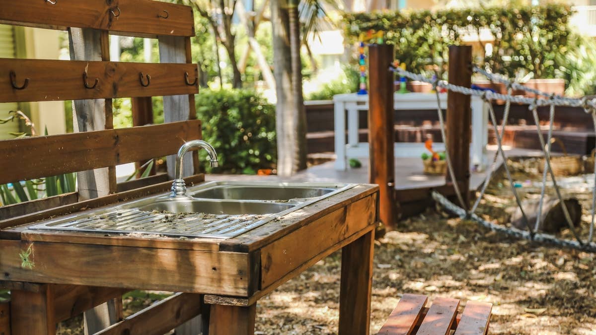 DIYers Turn Aldi's $30 Kid’s Potting Bench Into Whimsy Pieces - Dengarden