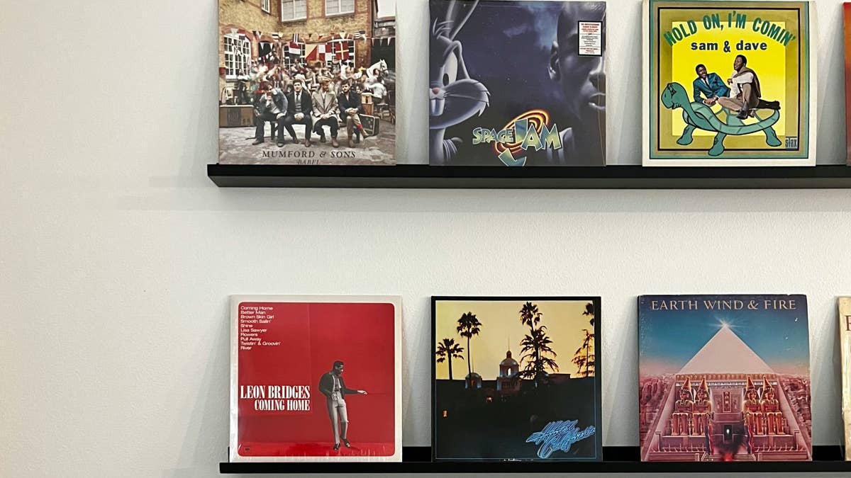 This $8 IKEA Find Offers a Surprisingly Simple Way to Display Your Favorite Viny...