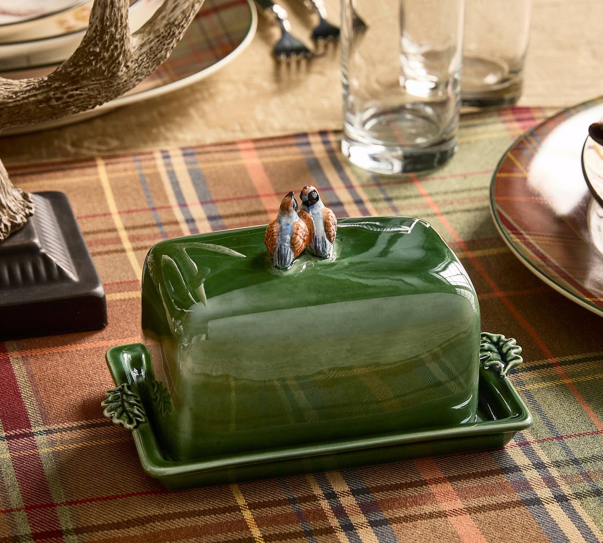 Cermaics Examples Pottery Barn’s $40 Bird Butter Dish Is Pure Cottagecore - Dengarden