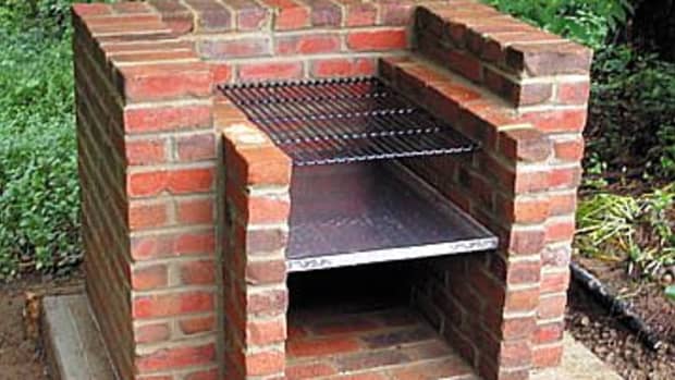 Outdoor brick smoker clearance