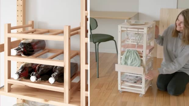 Ikea hutten wine clearance rack
