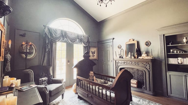 Gothic hotsell baby crib
