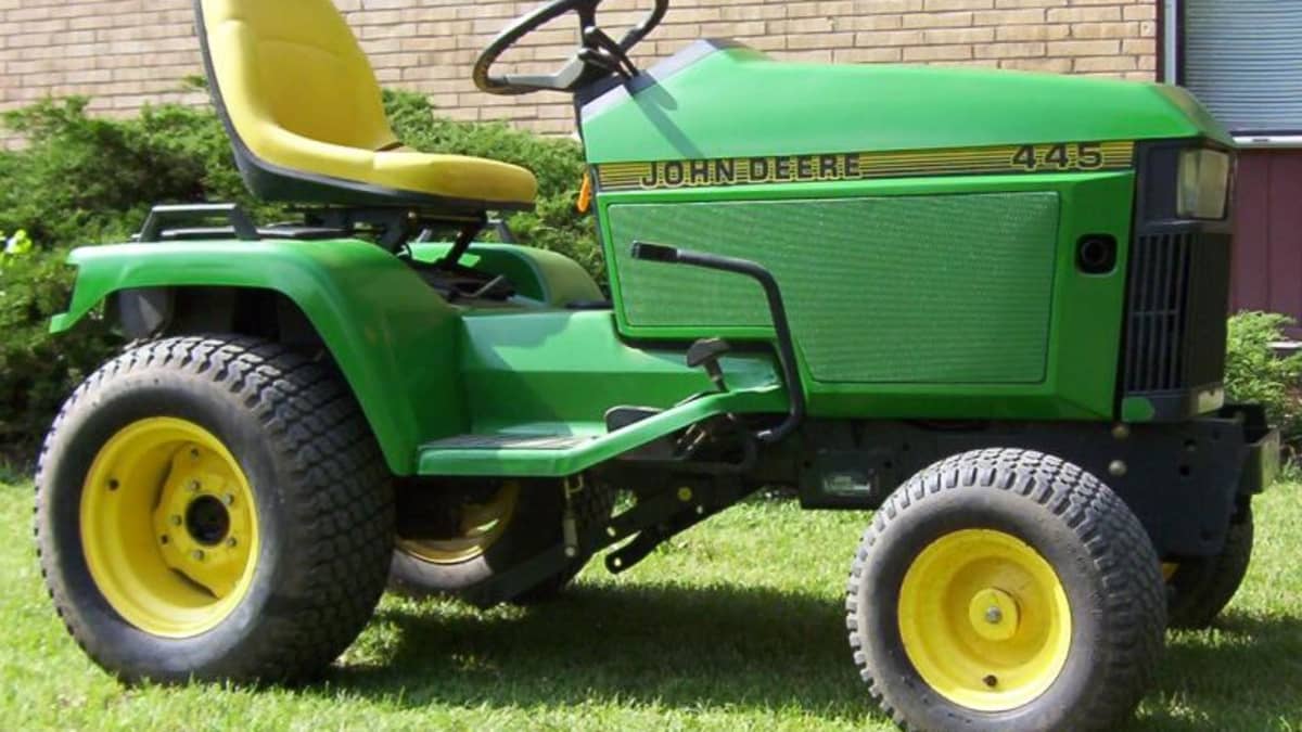 Troubleshooting a John Deere 445 Garden Tractor Dengarden