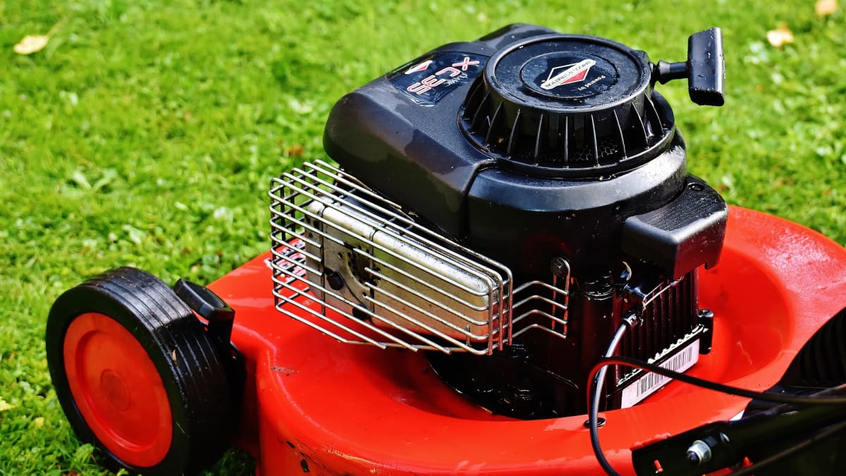 Briggs mower on sale