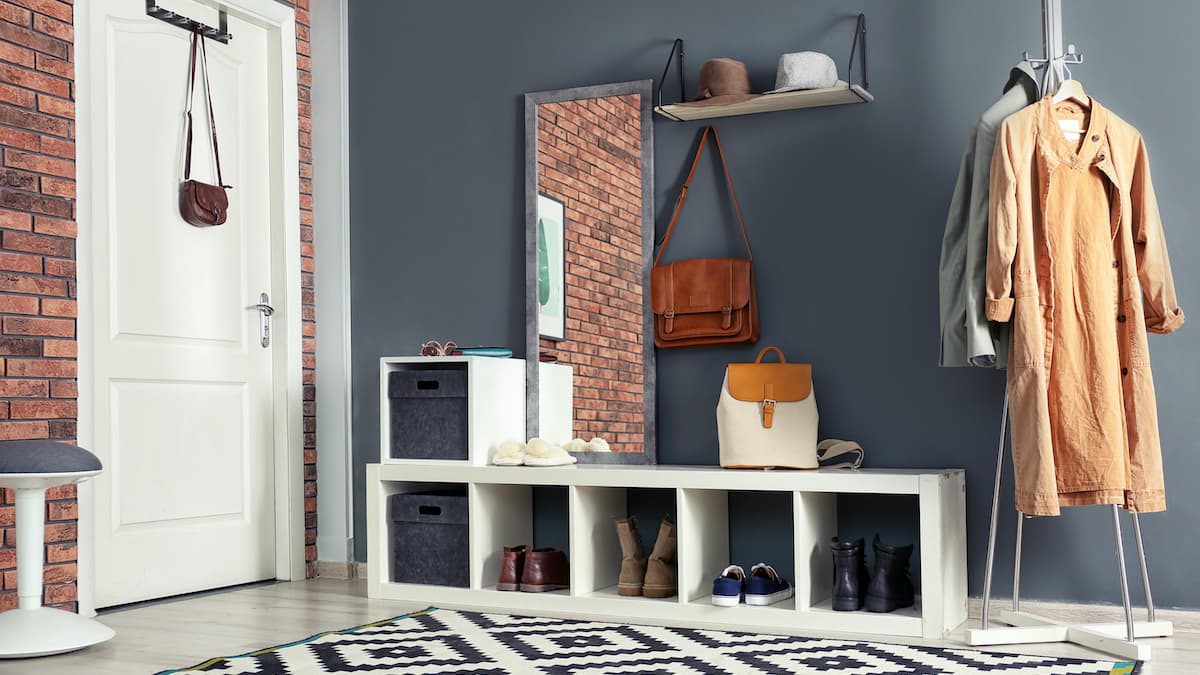 IKEA Kallax Hack Transforms Woman s Entryway into a Magazine