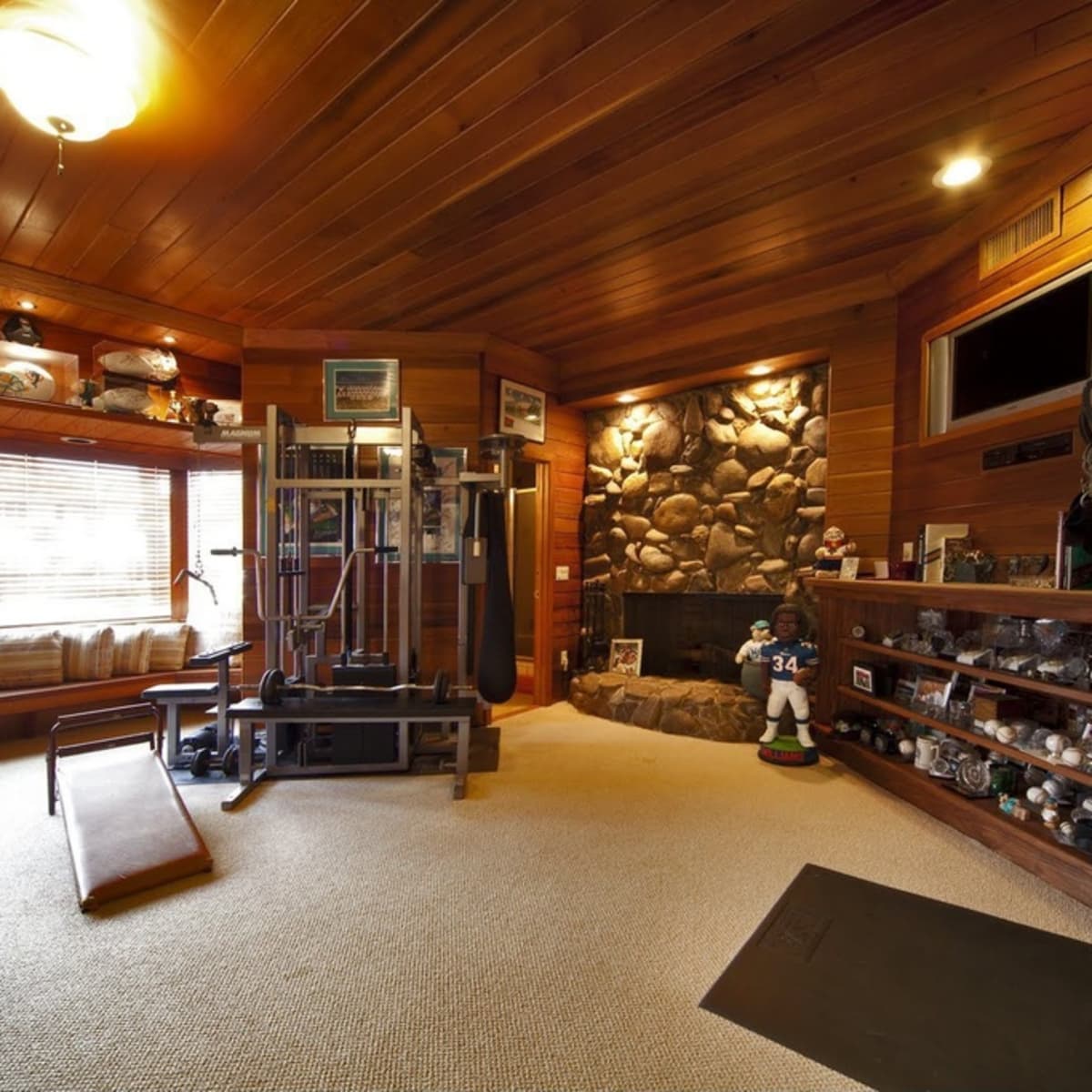 Rustic gym ideas outlet