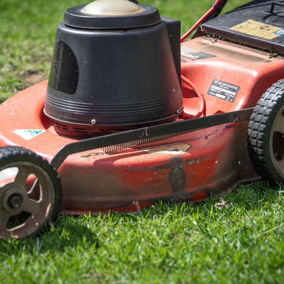 How to fix a lawn mower string online