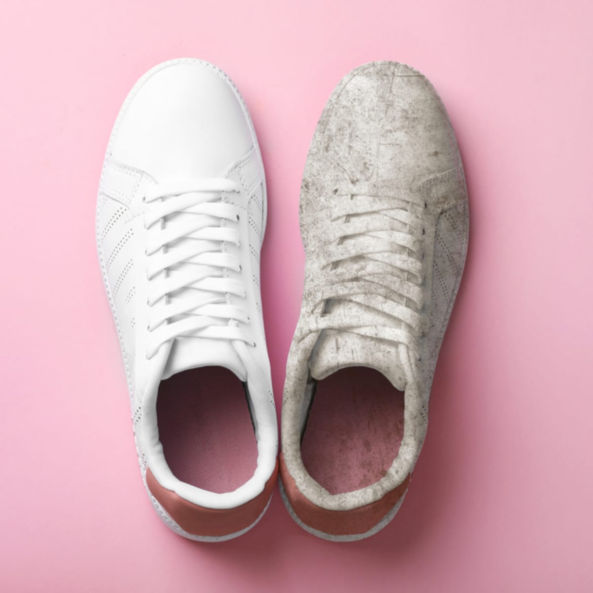 How to bleach dirty white shoes 2025