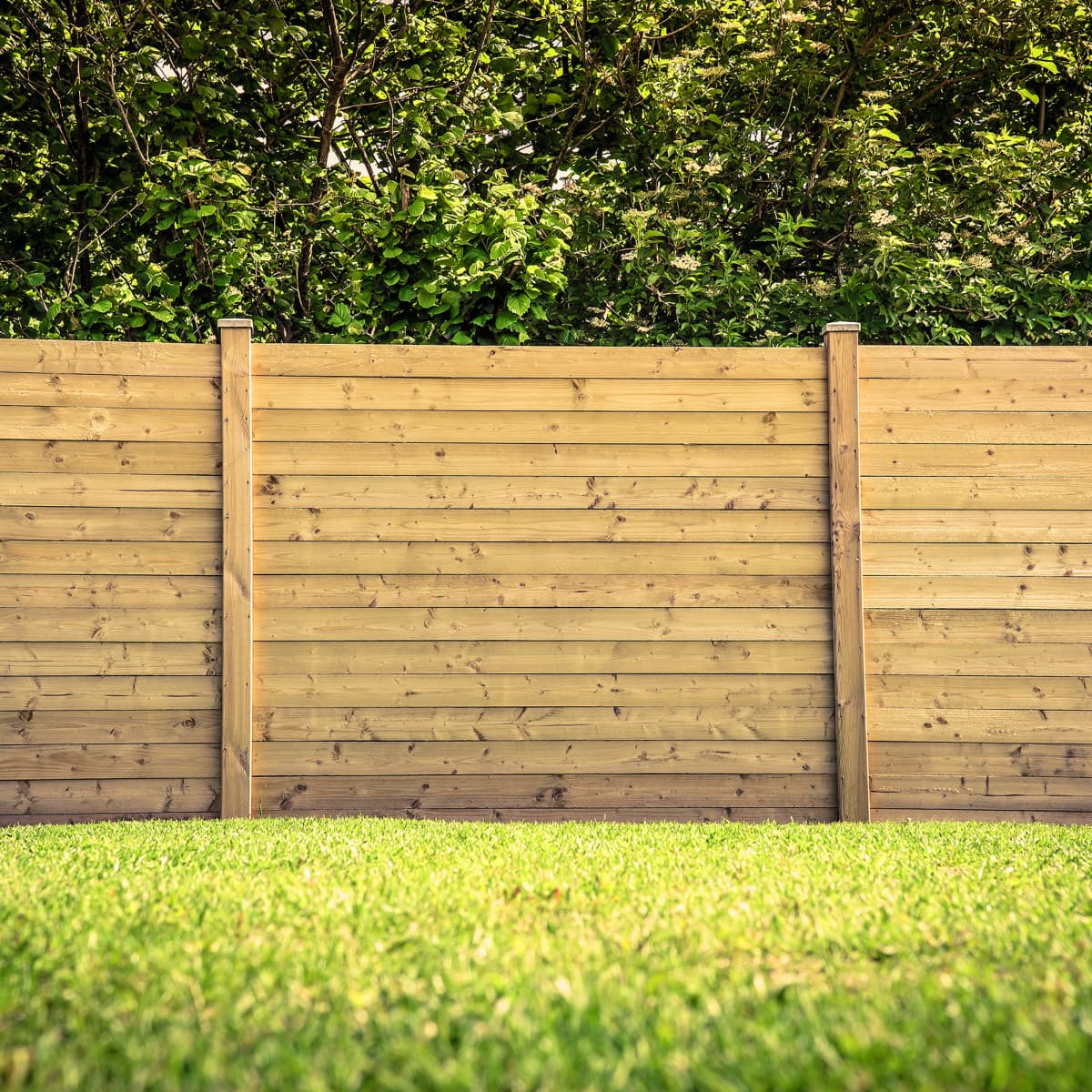 Cheap shop privacy fence