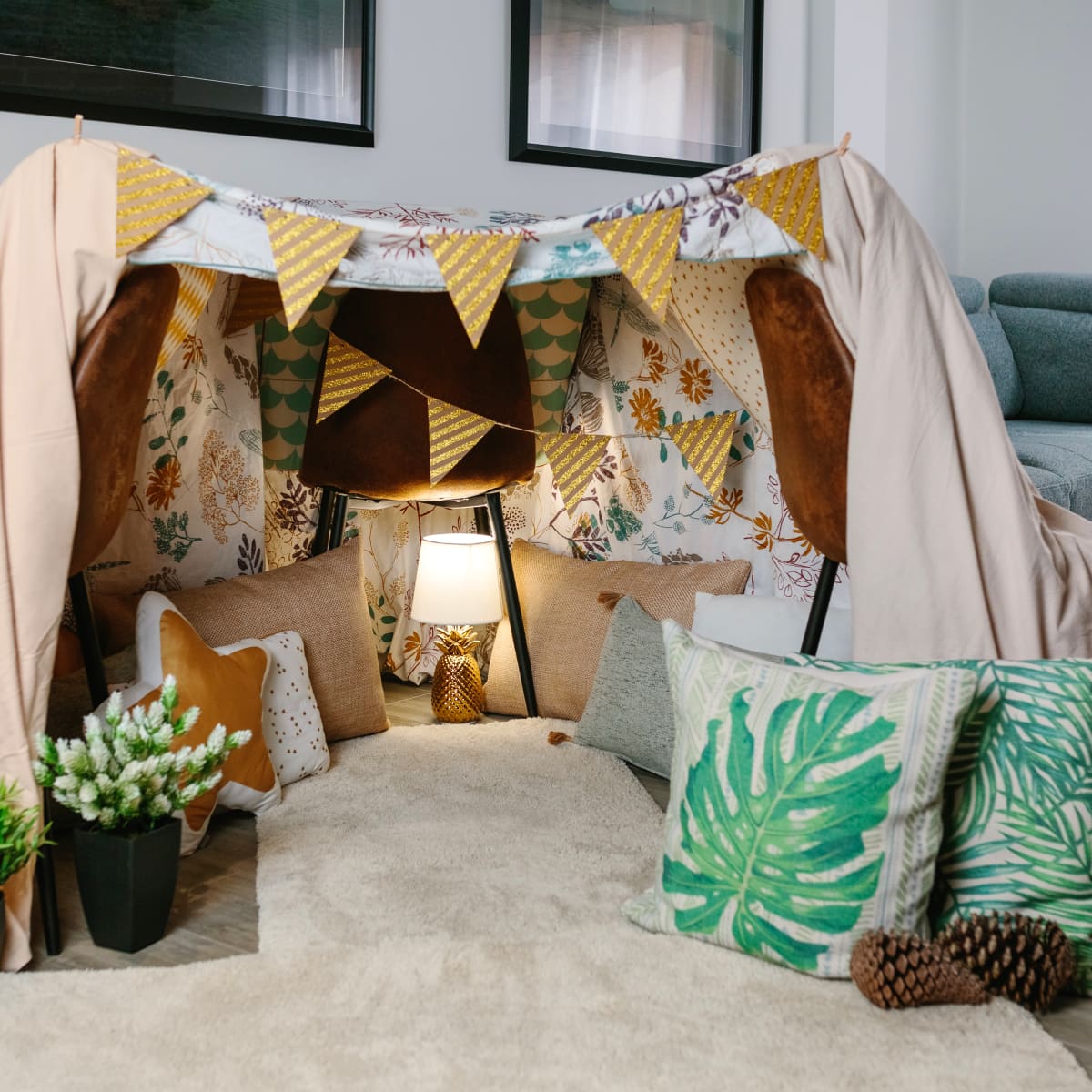 Indoor tent clearance