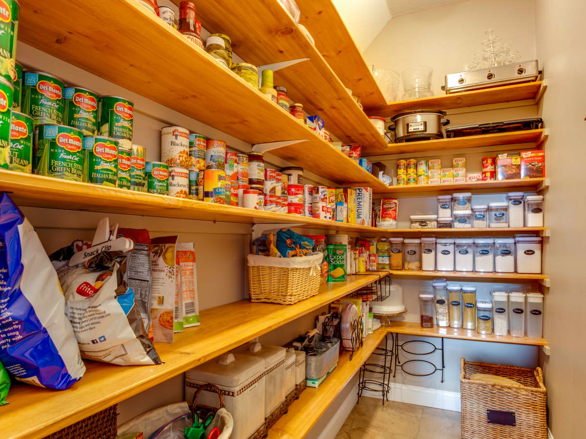 Can (Canned) Food Goods Storage Rack: Best Pantry Storage Ideas - Dengarden