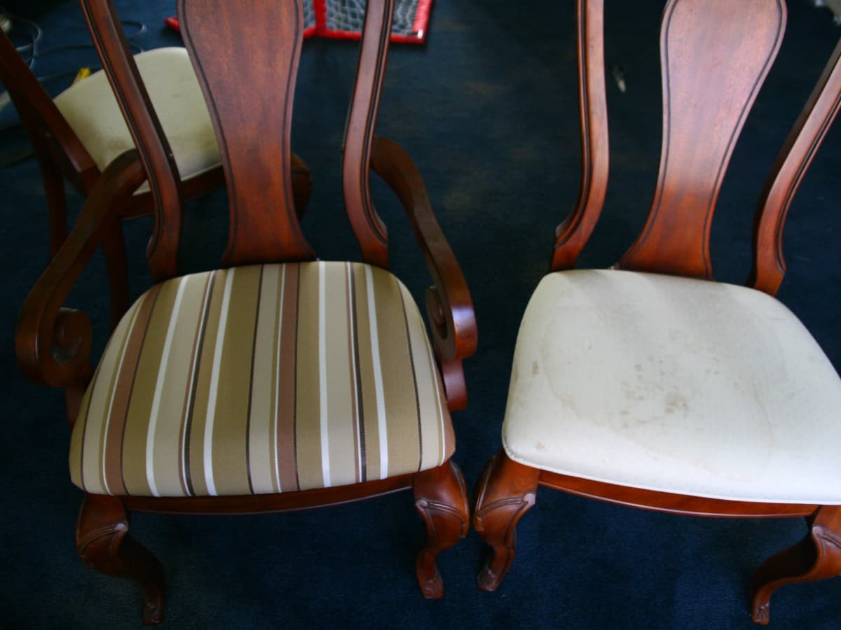 Materials for reupholstering a chair shop