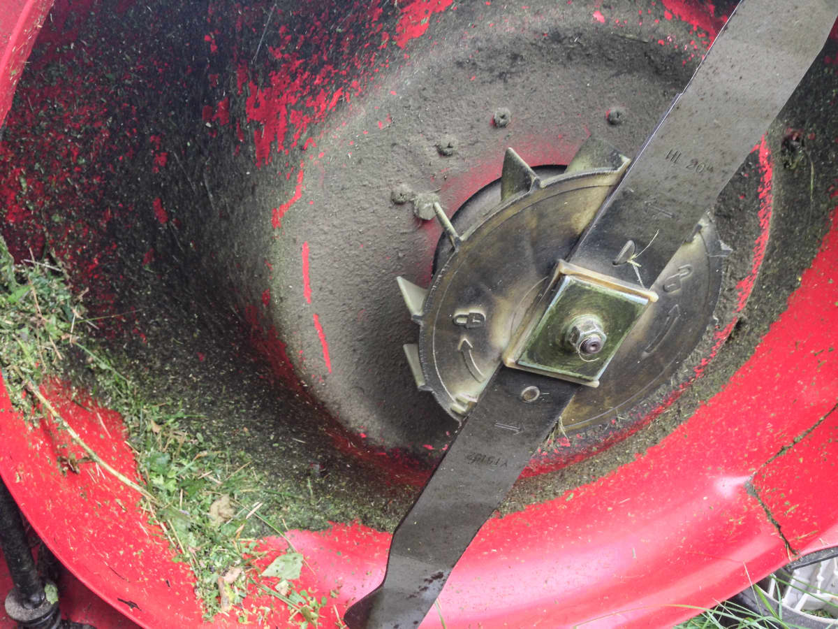 Diy mower blade balancer clearance