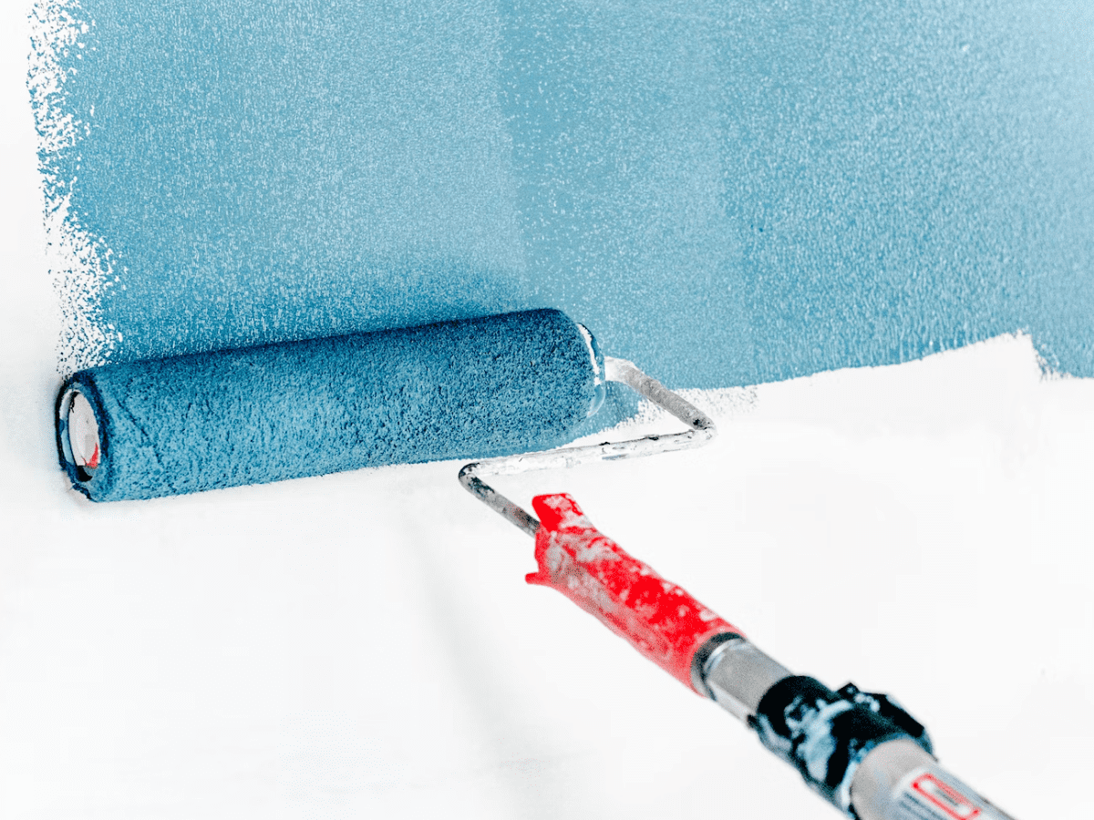 Double sided deals paint roller