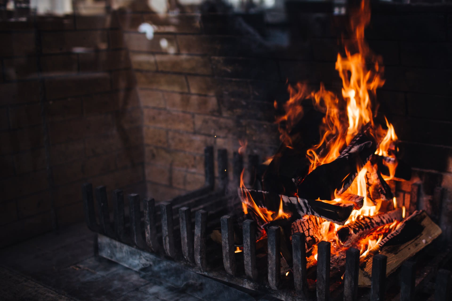 Man Recreated the Rusted Metal Fireplace Look for a Fraction of the Price