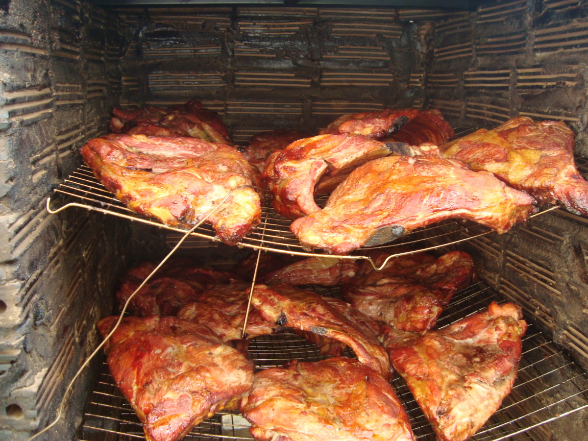 How to Build a Brick BBQ Smoker - Dengarden, image size:1200x900