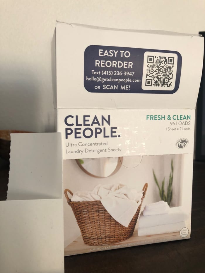 Review Clean People Laundry Detergent Sheets Dengarden