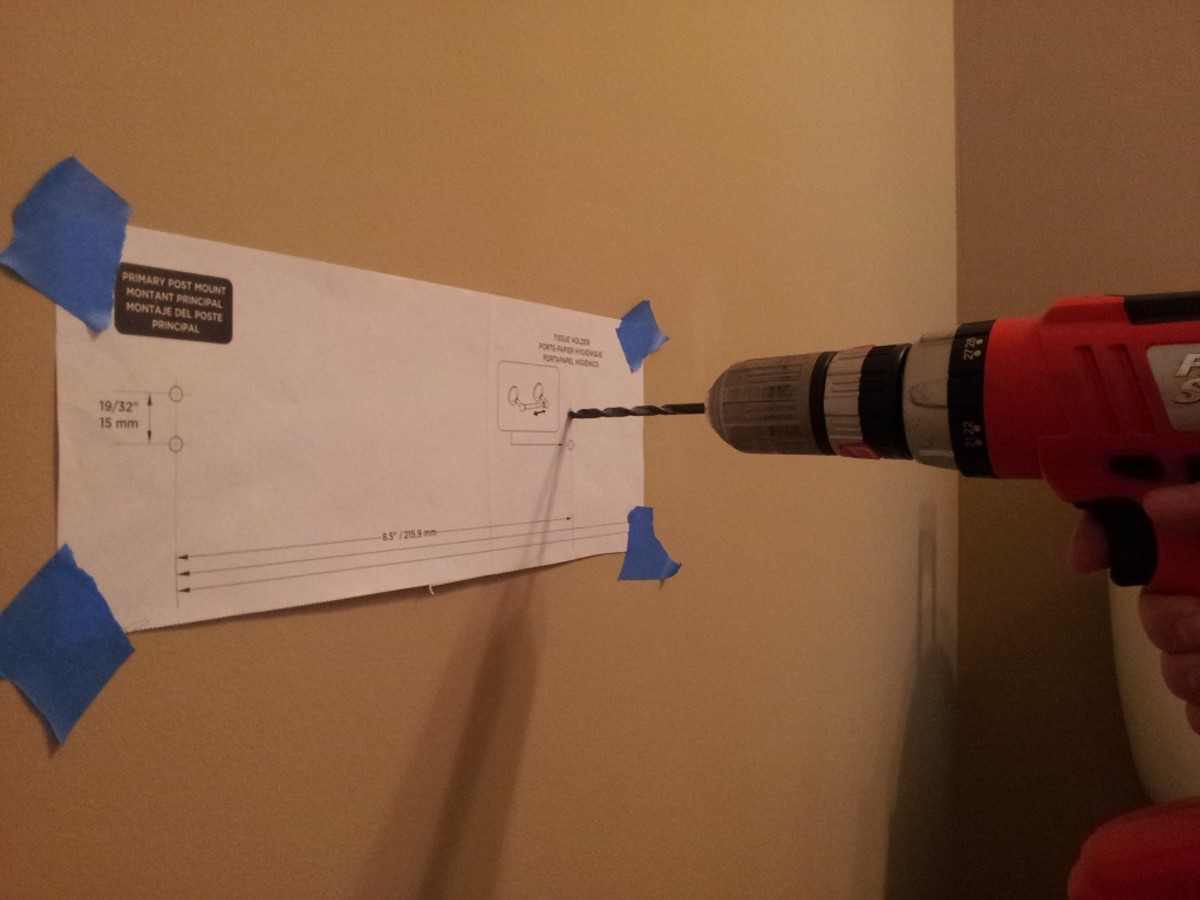 How to Install a Toilet Paper Holder in a Bathroom Dengarden