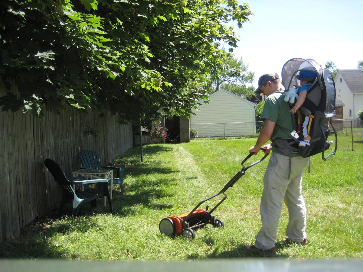 Husqvarna reel lawn mower sale