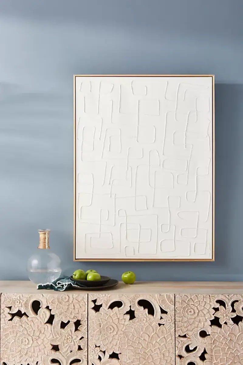 Woman Perfectly Dupes a 708 Anthropologie Art Piece For Less Than 15