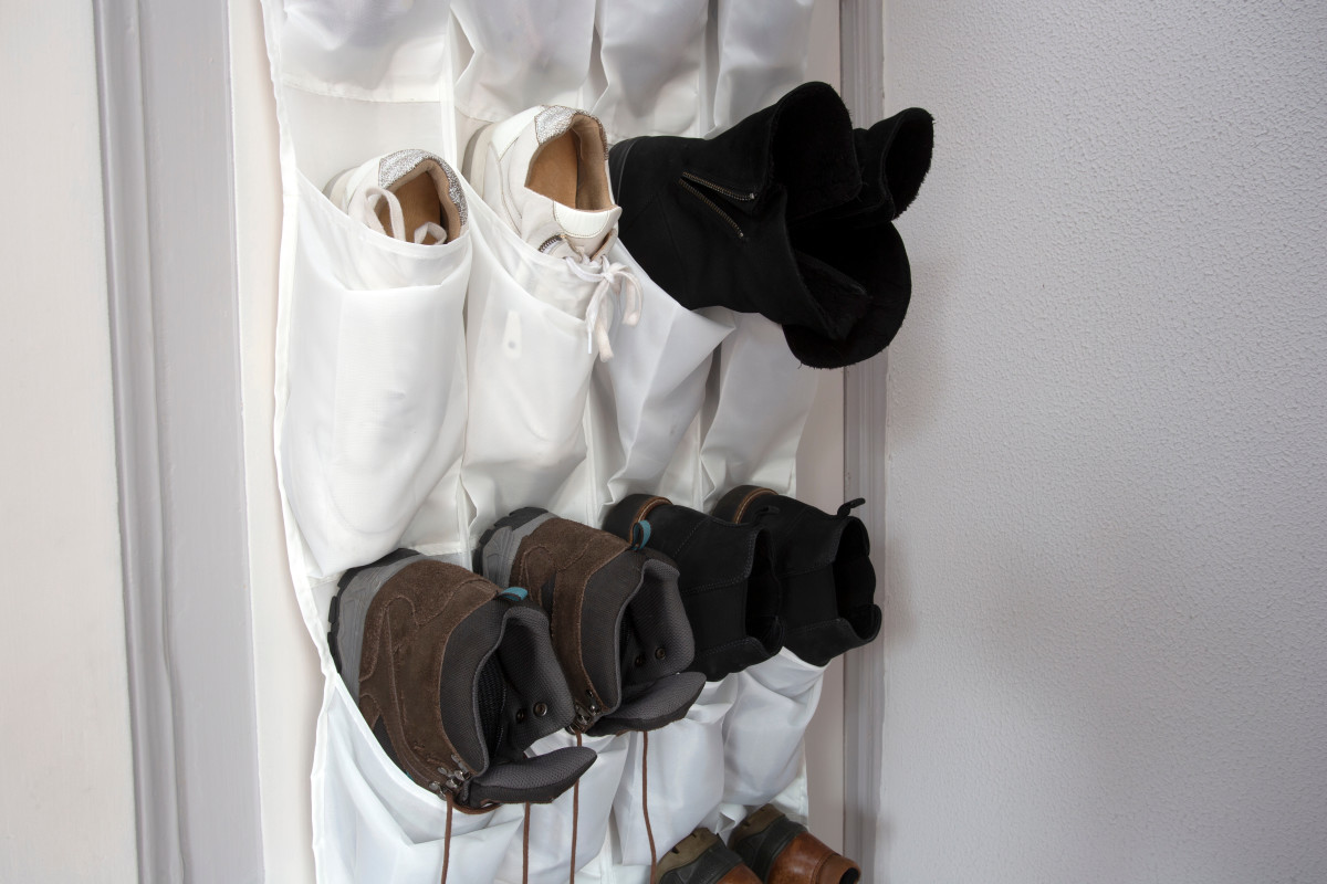 Woman Turns Thrifted IKEA Shoe Rack Into Midcentury Modern Delight   Shutterstock 1599607492 