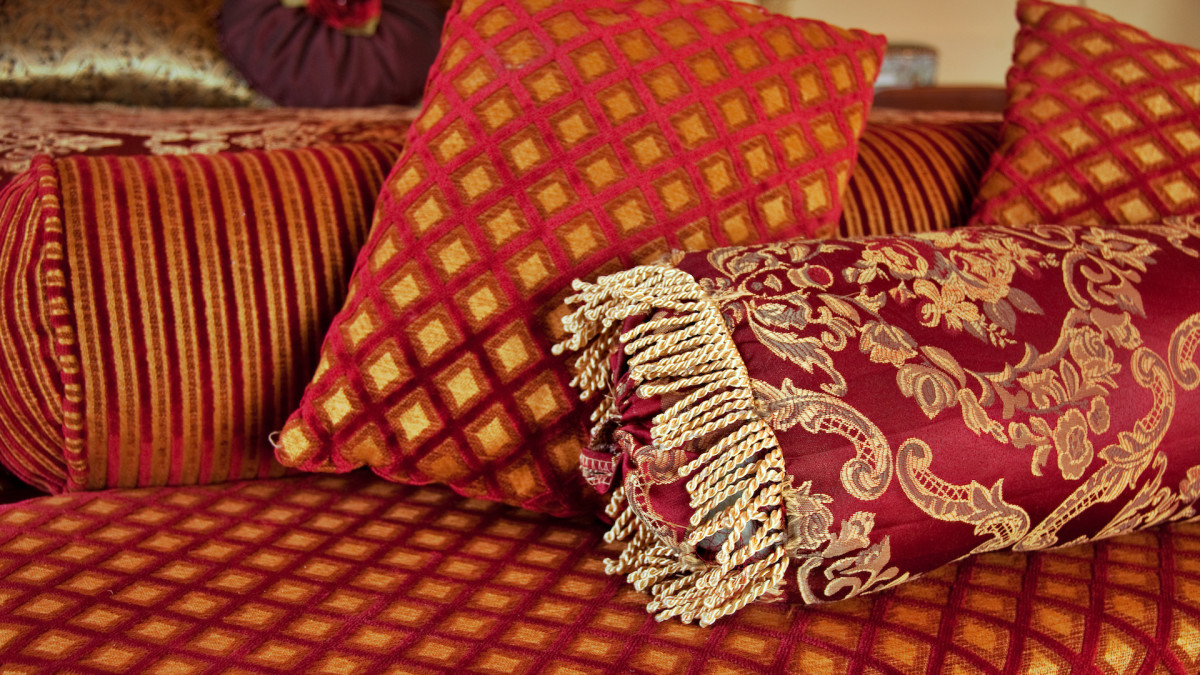 Ohio House for Sale Has Every Room Covered In Ornate Fabrics (And We