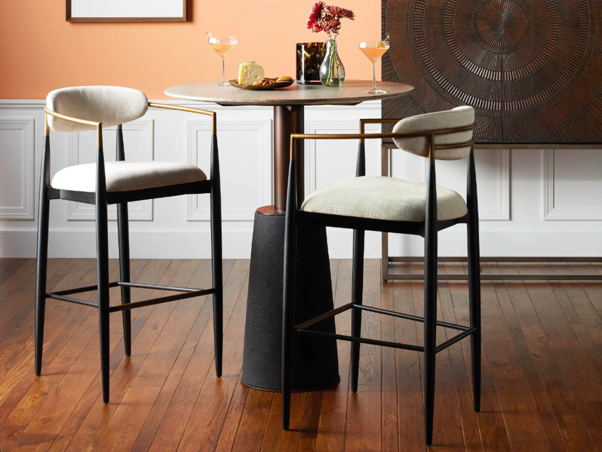 Wayfair Has an Incredible Dupe for those $800 Arhaus Bar Stools - Dengarden