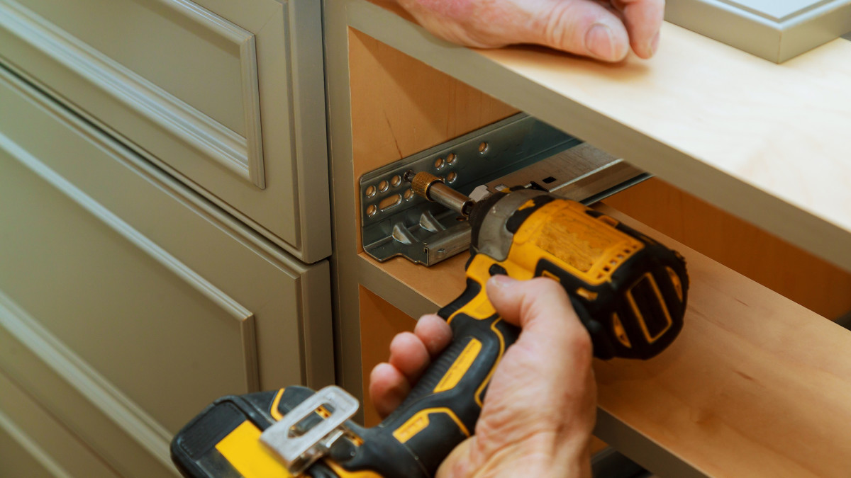 Contractor Shares How to Make Easy Kitchen Pull Out Drawers