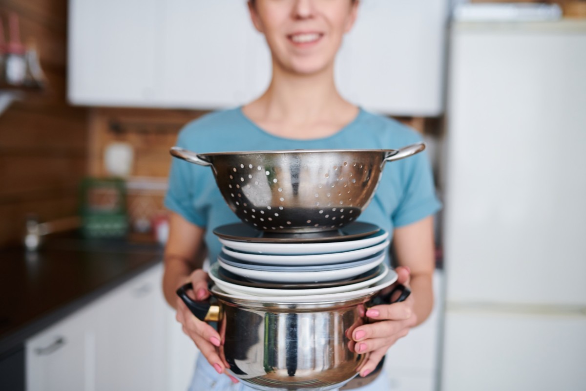 Thrift Store Colanders Transform Into Cute Hanging Planters with Simple