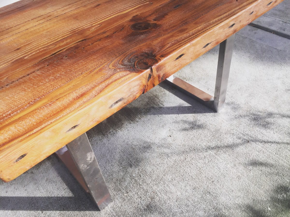 Simple DIY Allows Just About Anyone To Create a Rustic Coffee Table In