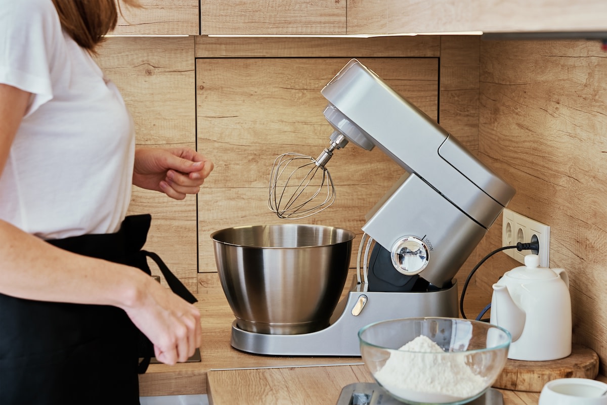 Woman Comes Up With Genius Hack for Storing KitchenAid Attachments