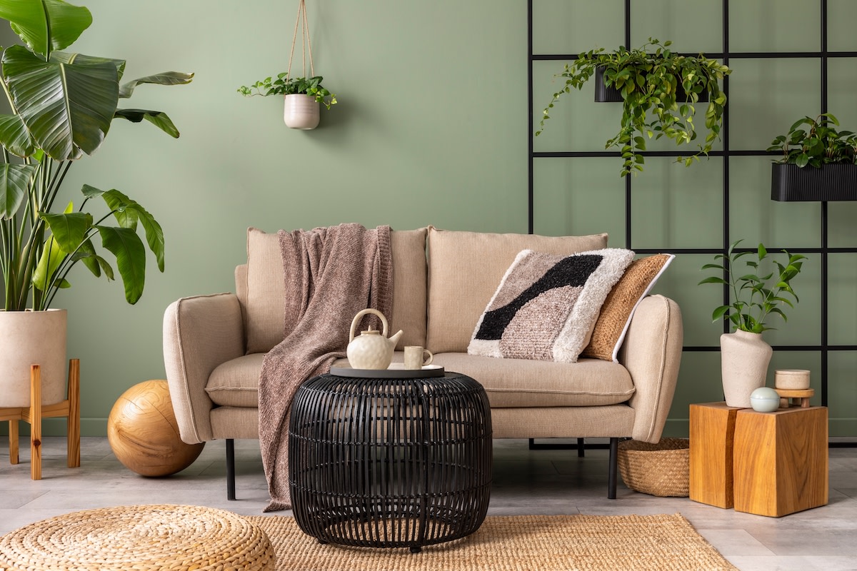 Woman Makes Stunning Coffee Table Out of Blanket Basket for Under $80 ...