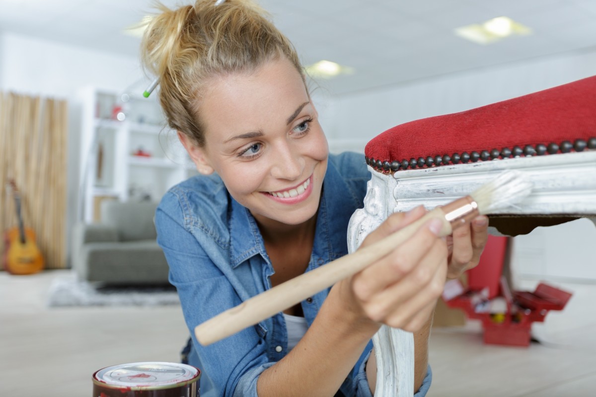 Here's How to Refurbish Upholstered Furniture with Paint - Dengarden News