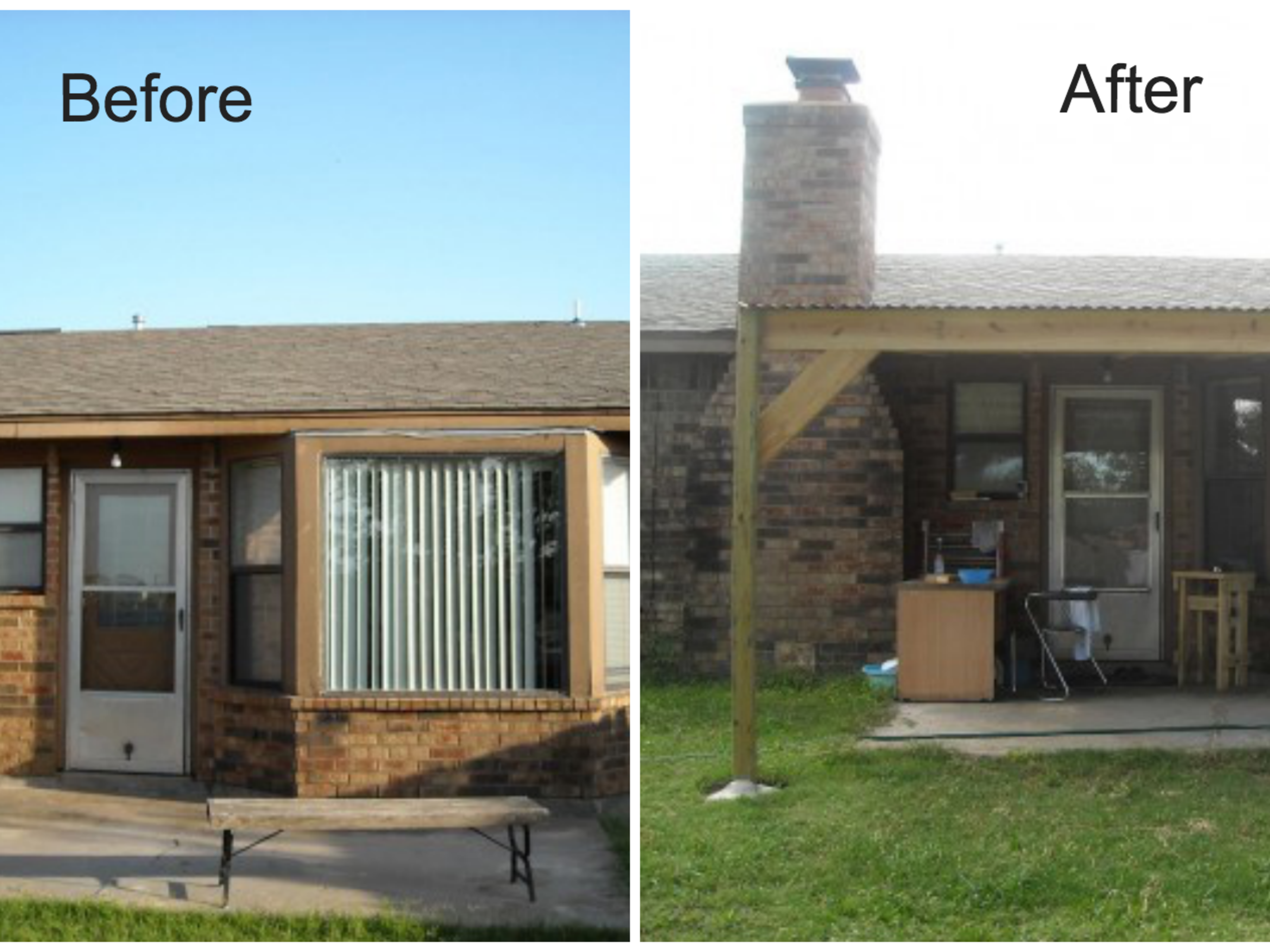 How to Build a Patio Cover With a Corrugated Metal Roof