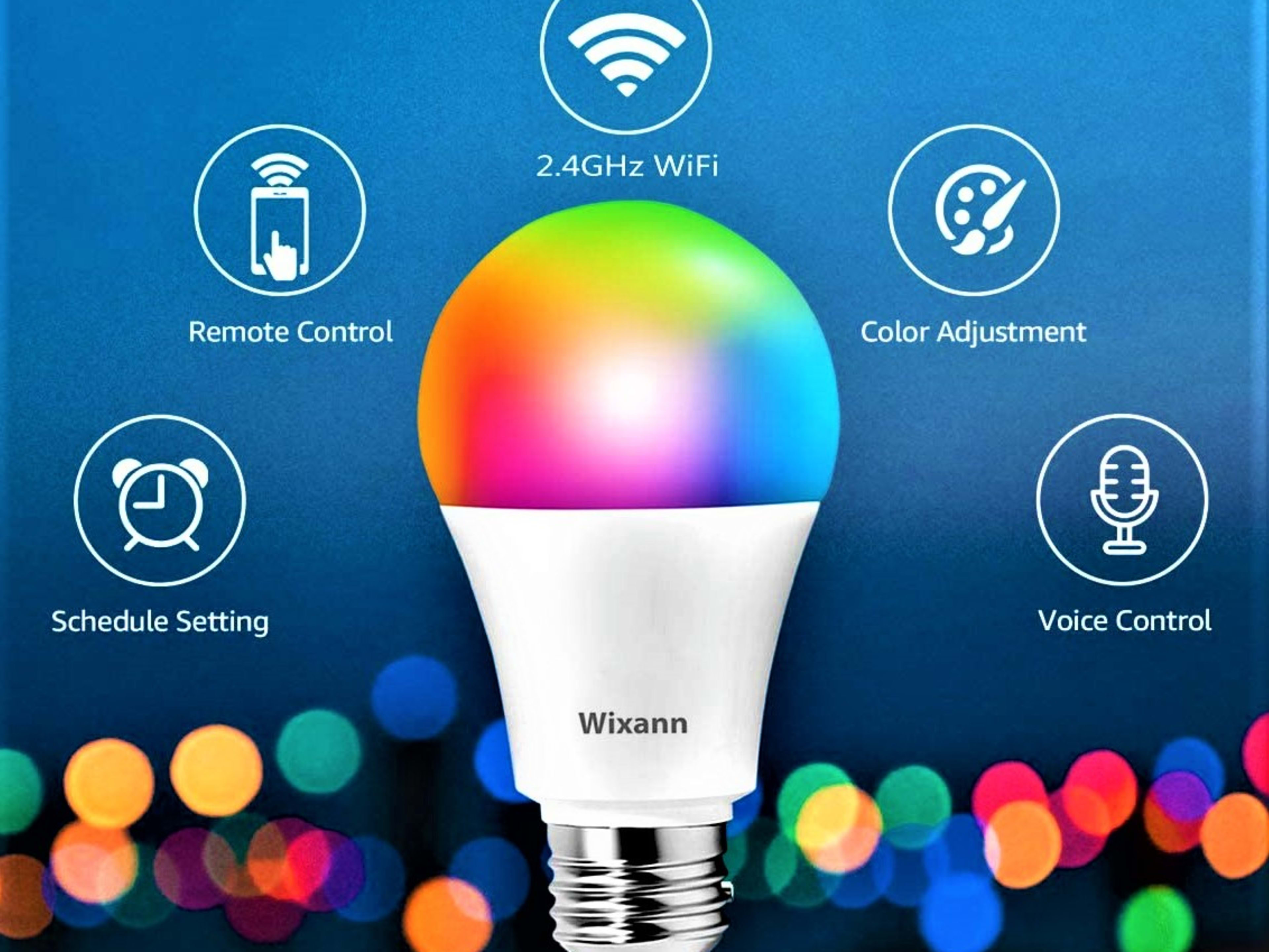 Rgb smart light bulb sale