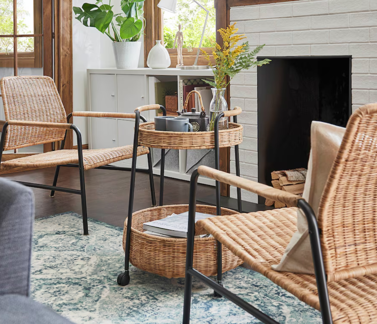 IKEA's New Rattan Collection Is Giving Serious 70s Vibes - Dengarden