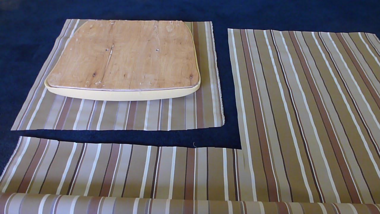 How to Reupholster a Dining Room Chair No Sewing Required