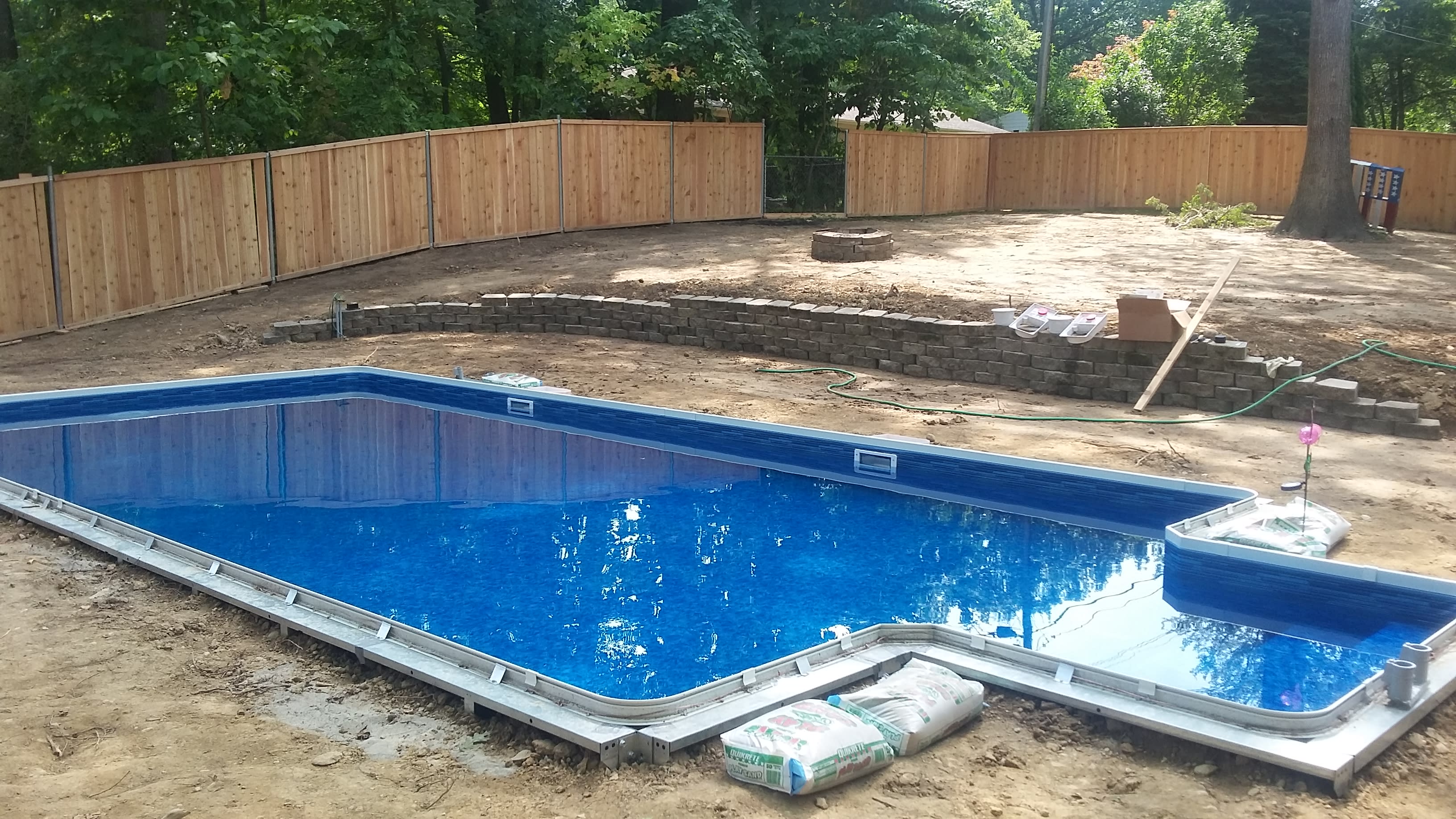 DIY Inground Swimming Pool Here s How I Did It