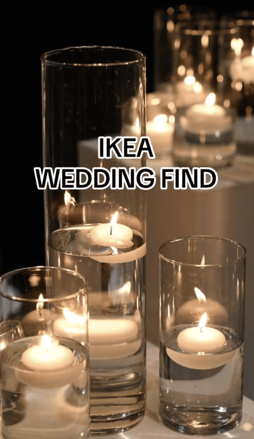 ikea wedding centerpieces