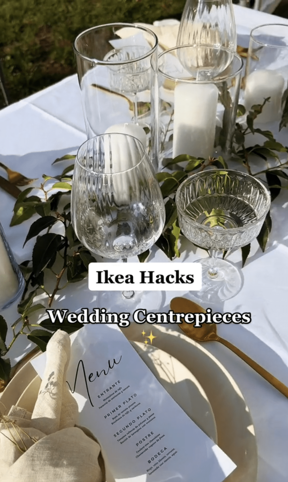 ikea wedding centerpieces