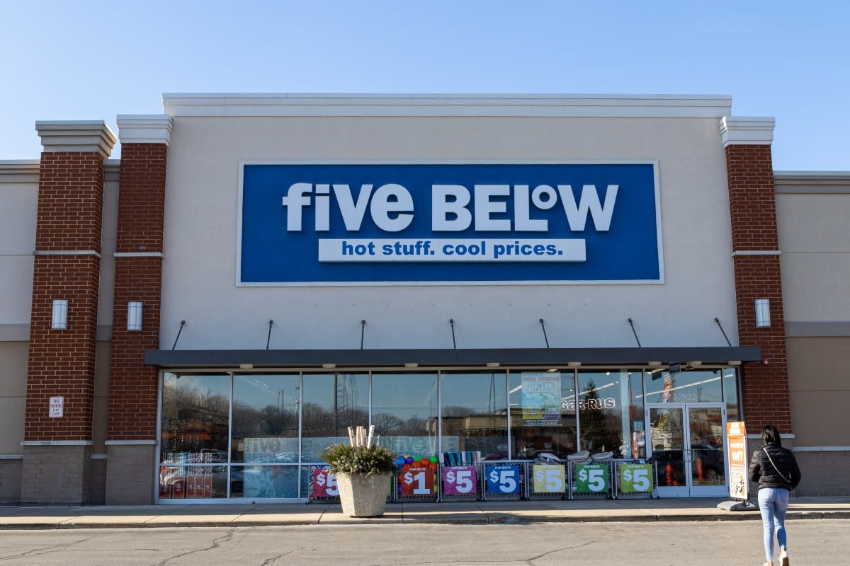 A Five Below storefront