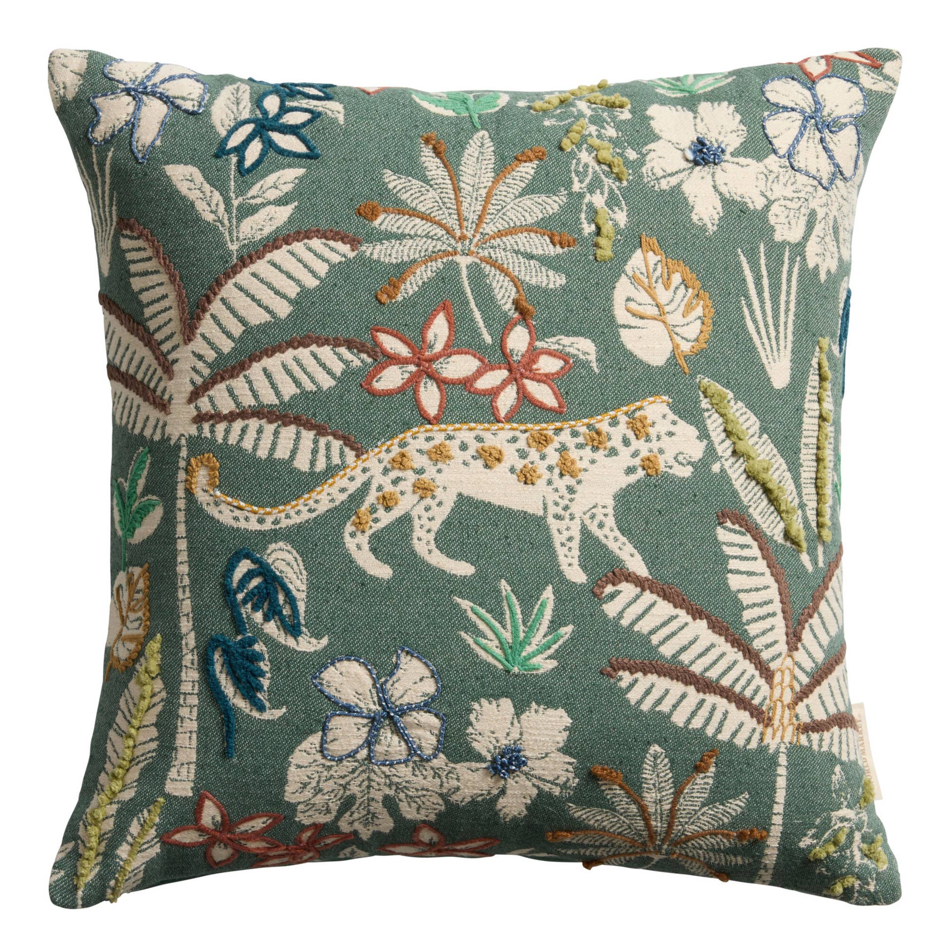 World Market Throw Pillow